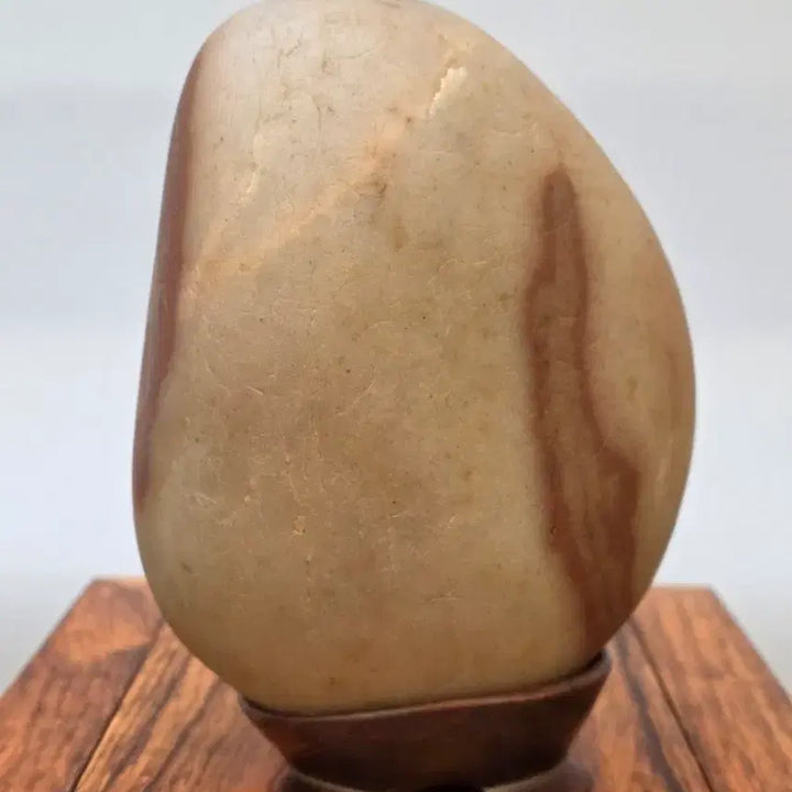 [BUNJANG] Red Mountain Stone Inscription Stone / 26022716 붉은 뫼산 문자석 해석 수석 팝니다