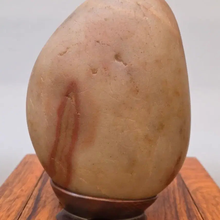 [BUNJANG] Red Mountain Stone Inscription Stone / 26022716 붉은 뫼산 문자석 해석 수석 팝니다