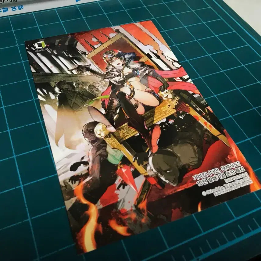 [BUNJANG] Light Novel So I'm a Spider, So What? Volume 10 First Edition Illustration Card / 라노벨 라이트 노벨 거미입니다만 문제라도? 10권 초판 특전