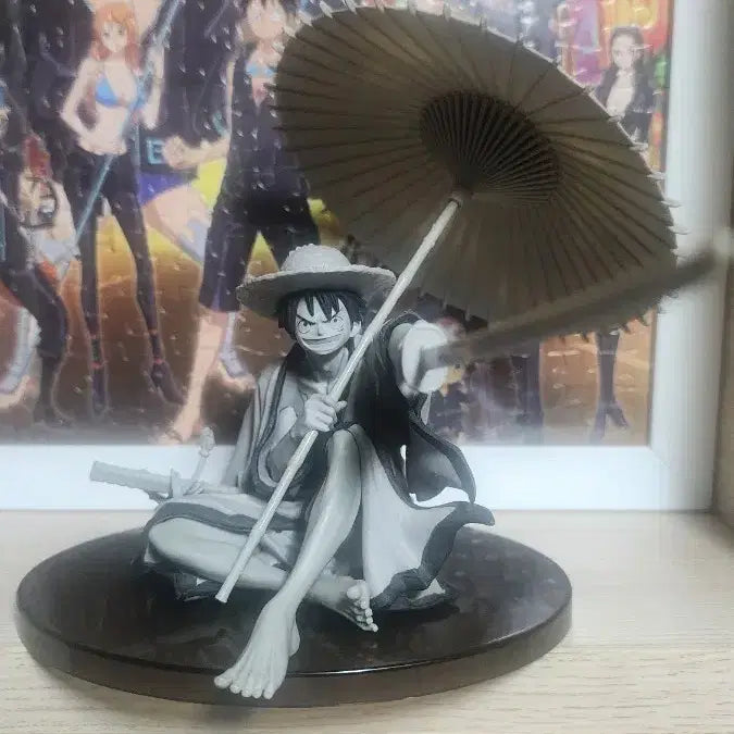 [BUNJANG] BWFC Monkey D. Luffy Seated Figure / 원피스 BWFC 루피 좌상 피규어
