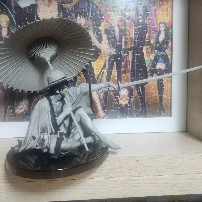 [BUNJANG] BWFC Monkey D. Luffy Seated Figure / 원피스 BWFC 루피 좌상 피규어