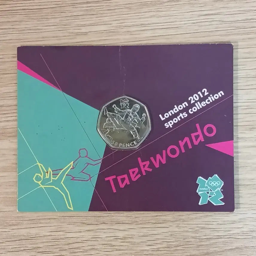 [BUNJANG] Korea Minting &amp; Security Printing Corporation (KOMSCO) Hwadong Yanghaeng London 2012 Taekwondo Commemorative Medal / 10% 할인) 새상품 한국조폐공사 화동양행 런던 2012 태권도 기념메달