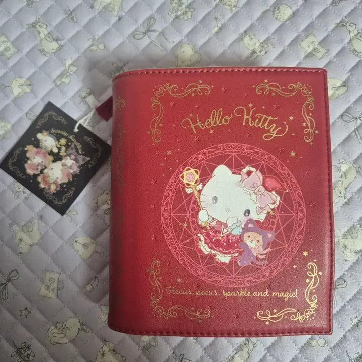 [BUNJANG] Hello Kitty Magic Book Pouch (Red) - New with Imperfection / 일본 헬로키티 마법책파우치 새상품(하자ㅇ)