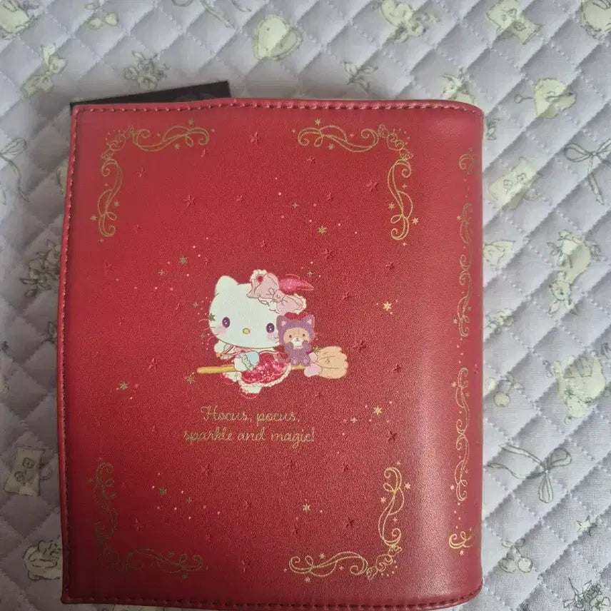 [BUNJANG] Hello Kitty Magic Book Pouch (Red) - New with Imperfection / 일본 헬로키티 마법책파우치 새상품(하자ㅇ)