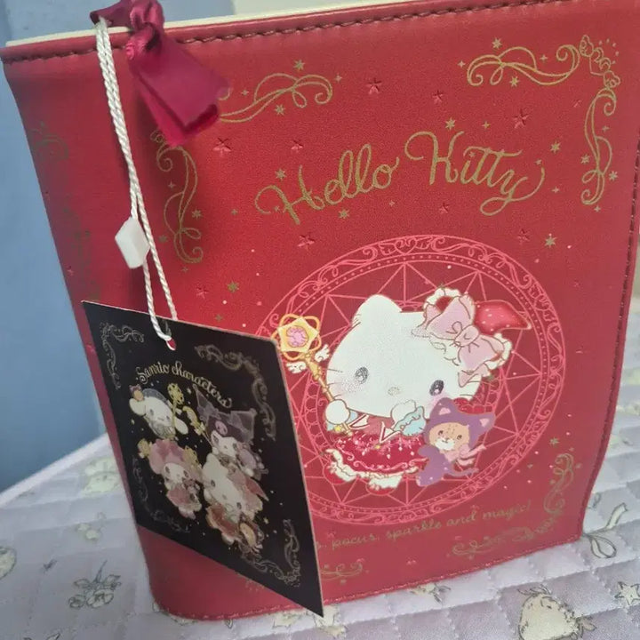 [BUNJANG] Hello Kitty Magic Book Pouch (Red) - New with Imperfection / 일본 헬로키티 마법책파우치 새상품(하자ㅇ)
