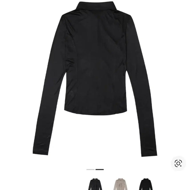 [SOLD OUT] 보헤미안서울 셔링 칼라 셔츠 차콜