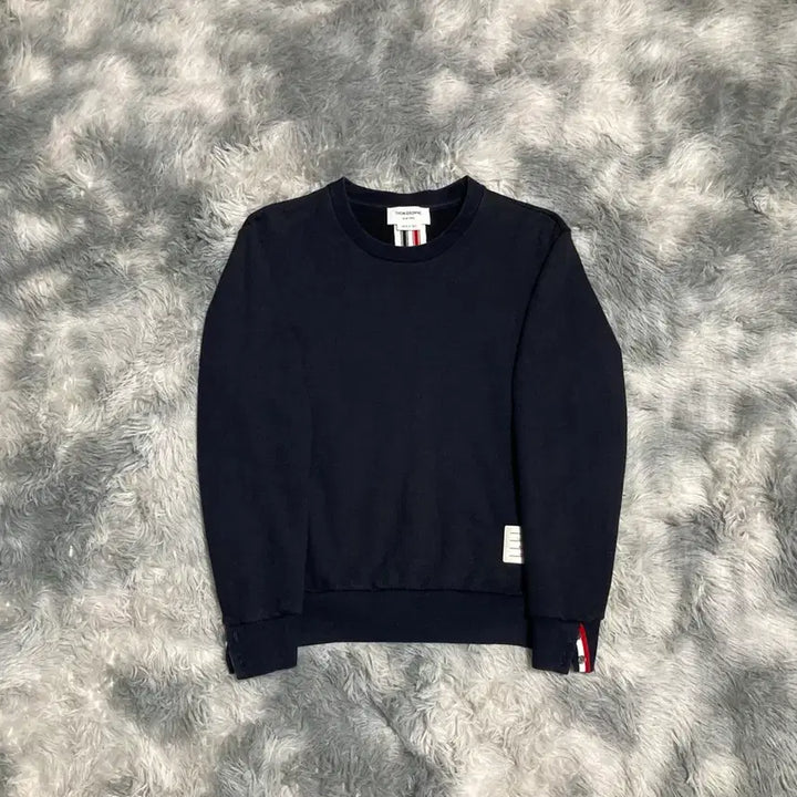 [BUNJANG] Thom Browne Three Stripe Sweatshirt - Navy / [2 사이즈] 톰브라운 백삼선 맨투맨 네이비