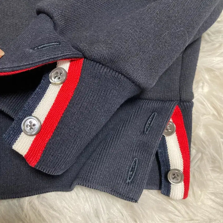 [BUNJANG] Thom Browne Three Stripe Sweatshirt - Navy / [2 사이즈] 톰브라운 백삼선 맨투맨 네이비