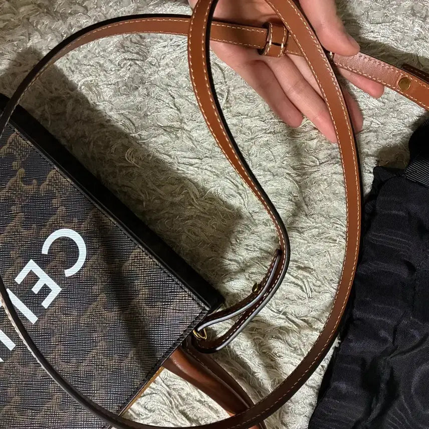 [BUNJANG] Celine Triomphe Cabas Mini Tote Bag / 셀린느 트리오페 카바스백 미니