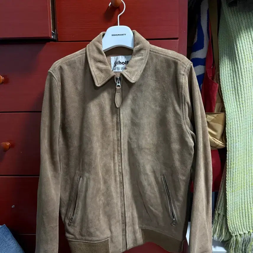 [BUNJANG] Short Suede Jacket [M] / 쇼트 스웨이드 자켓 [M]