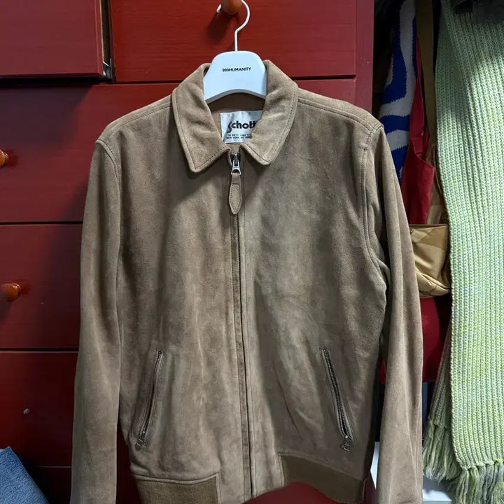 [BUNJANG] Short Suede Jacket [M] / 쇼트 스웨이드 자켓 [M]