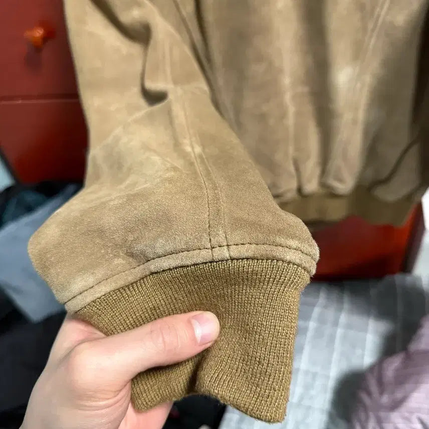 [BUNJANG] Short Suede Jacket [M] / 쇼트 스웨이드 자켓 [M]