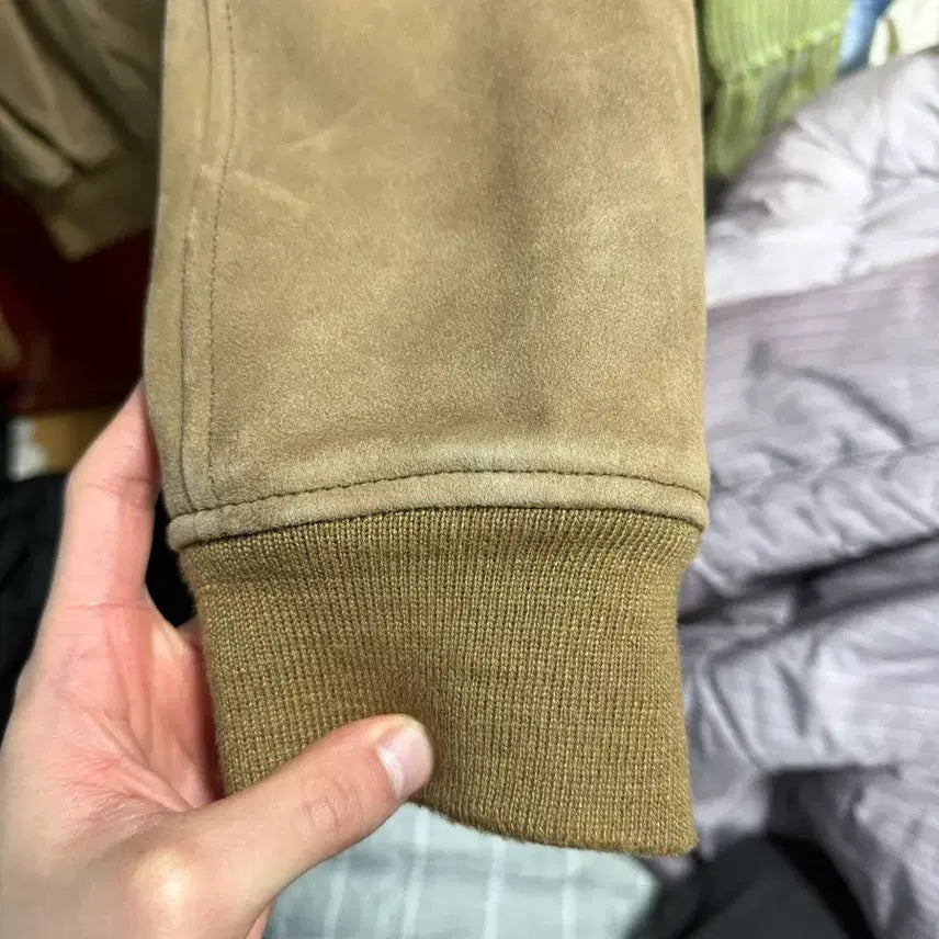 [BUNJANG] Short Suede Jacket [M] / 쇼트 스웨이드 자켓 [M]