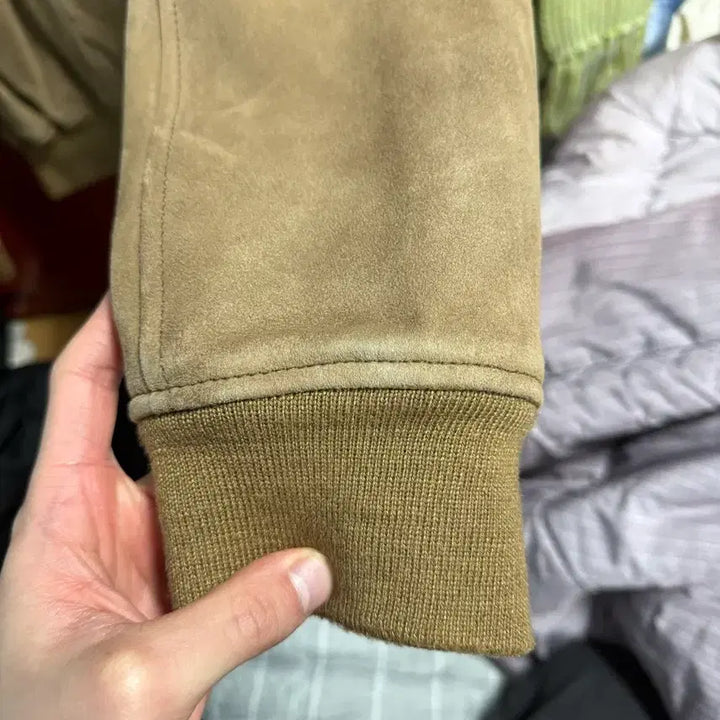 [BUNJANG] Short Suede Jacket [M] / 쇼트 스웨이드 자켓 [M]