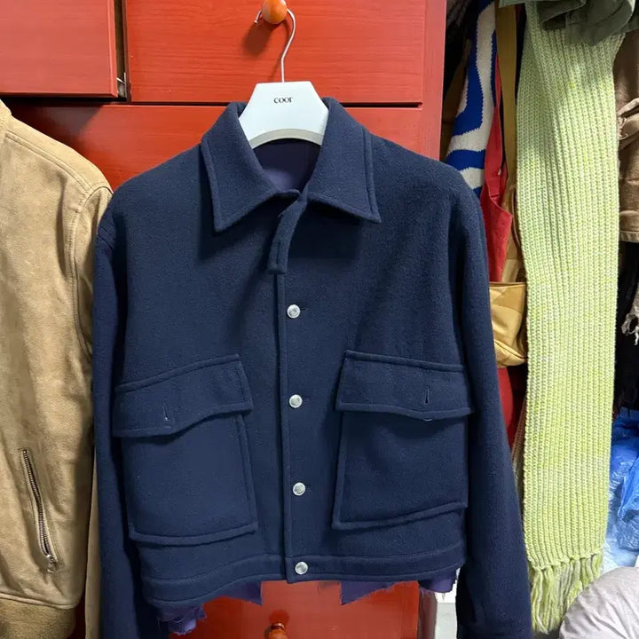 [BUNJANG] Sulbam Wool Slit Jacket [L] / 설밤 울 절개 자켓 [L]