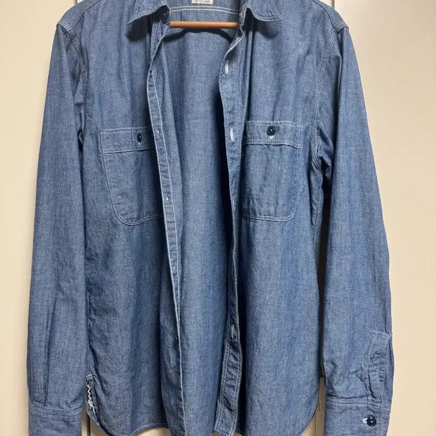 [BUNJANG] Orslow Chambray Size 5 Shirt / 오어슬로우 샴브레이 5사이즈