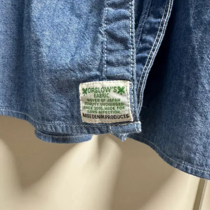 [BUNJANG] Orslow Chambray Size 5 Shirt / 오어슬로우 샴브레이 5사이즈