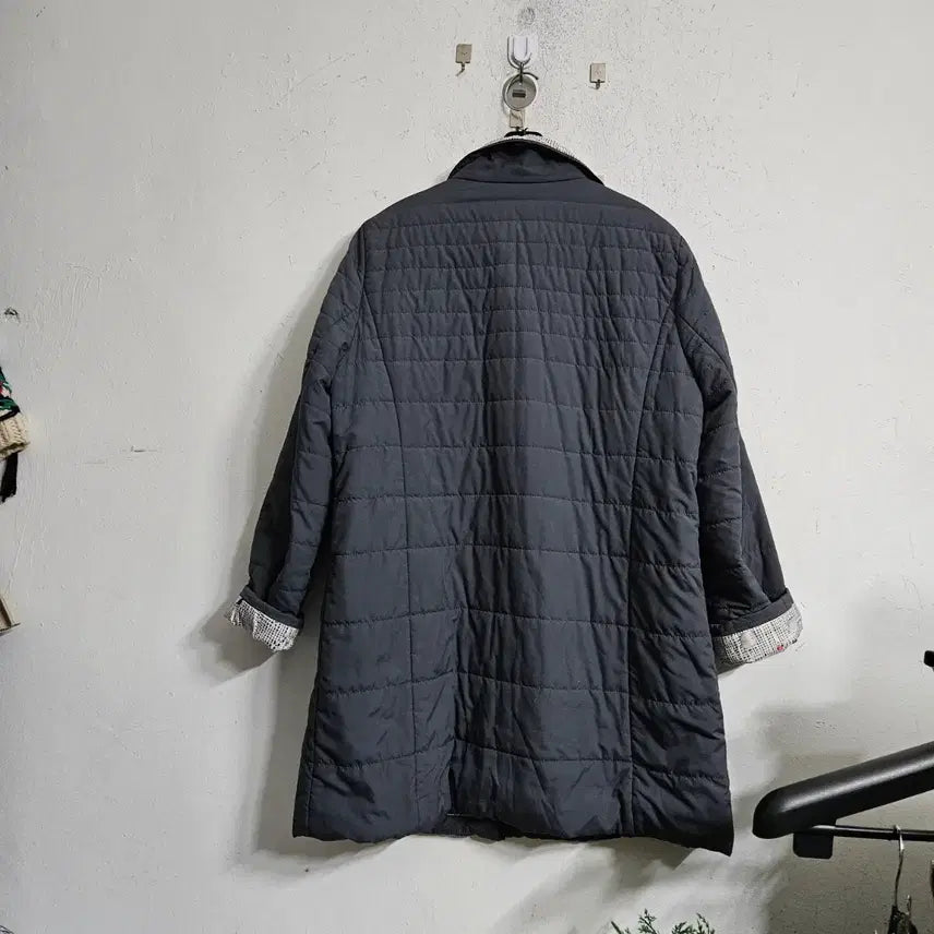 [BUNJANG] Crocodile Women's Quilted Long Coat / 크로커다일 여성 퀼팅 롱 코트77