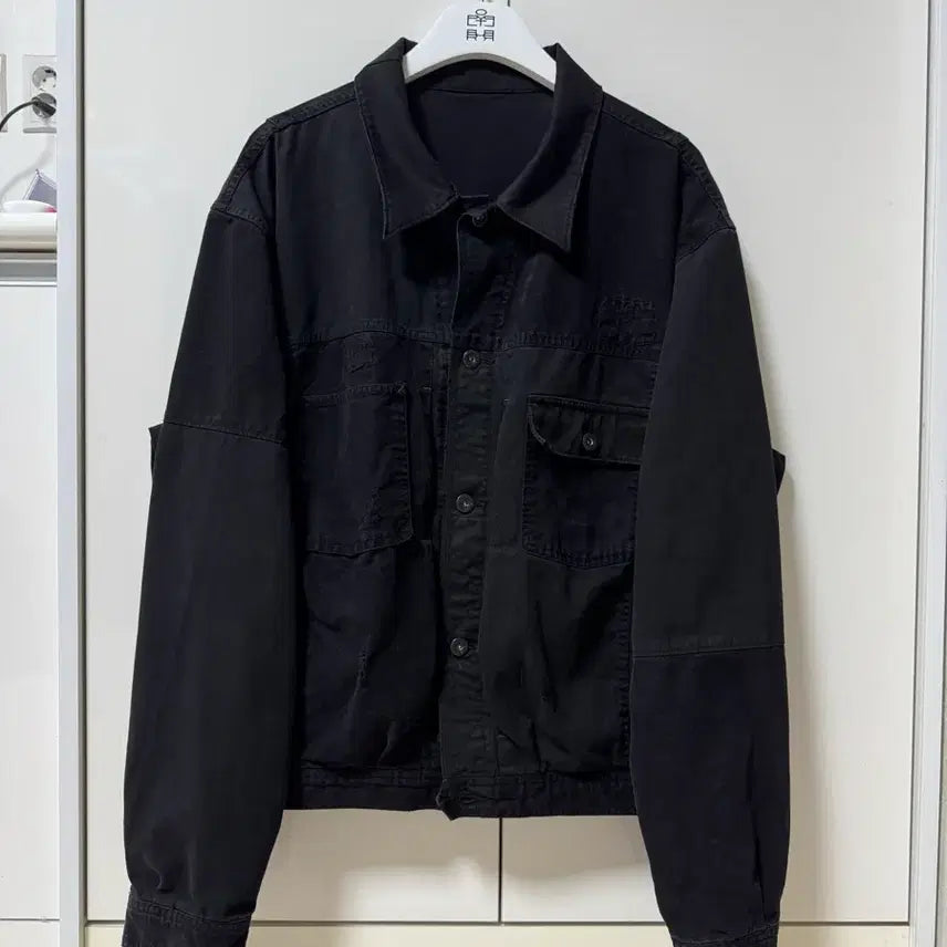 [BUNJANG] Politeuro Sasiko Trucker Jacket / 4) 폴리테루 25FW 사시코 트러커
