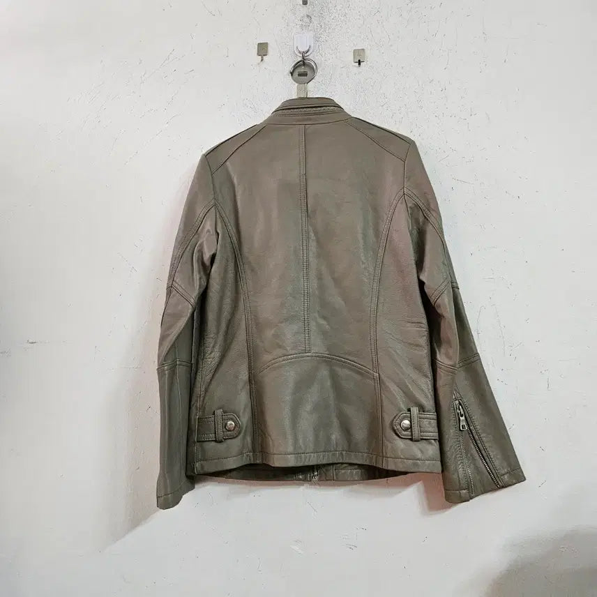 [BUNJANG] Leather Women's Jacket Rider Style / 가죽 여성 자켓 라이더 스타일