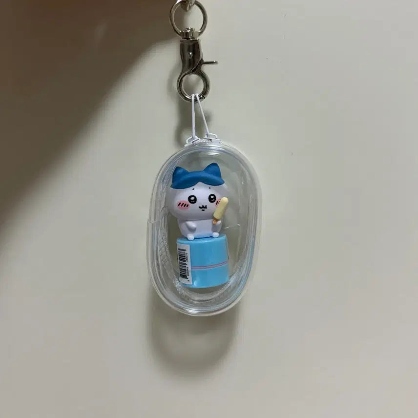 [BUNJANG] Chiikawa Hachiware Stamp Figure Keyring / 치이카와 하치와레 스탬프 피규어 키링