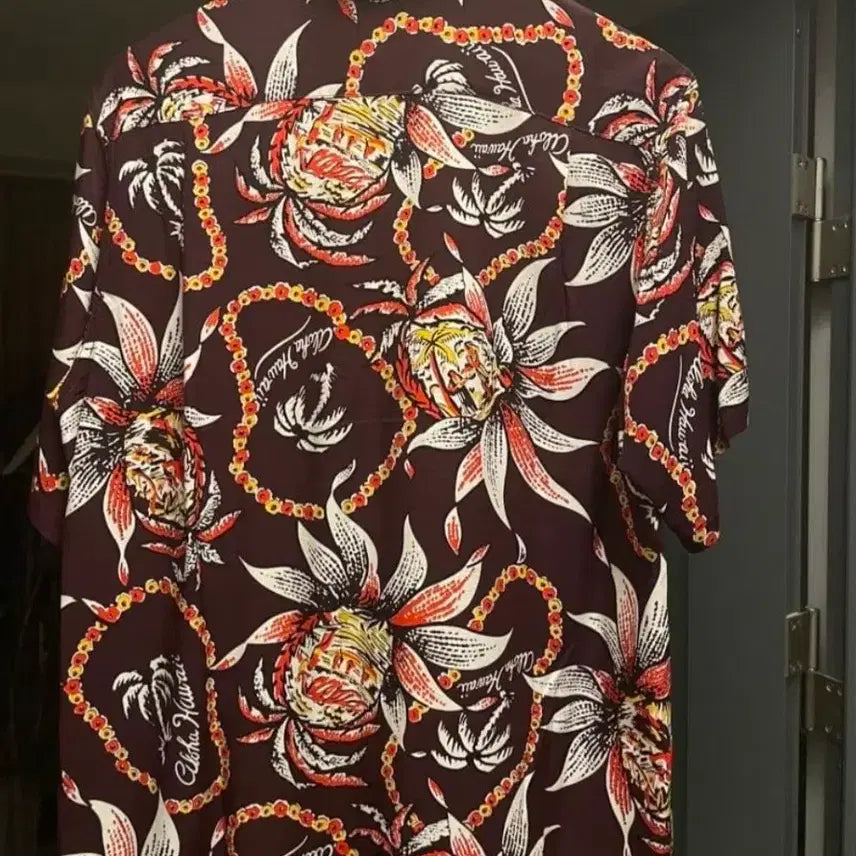 [SOLD OUT] 엣라코 하와이안 퍼스트 모델 15 1/2 반팔  타임원클로딩