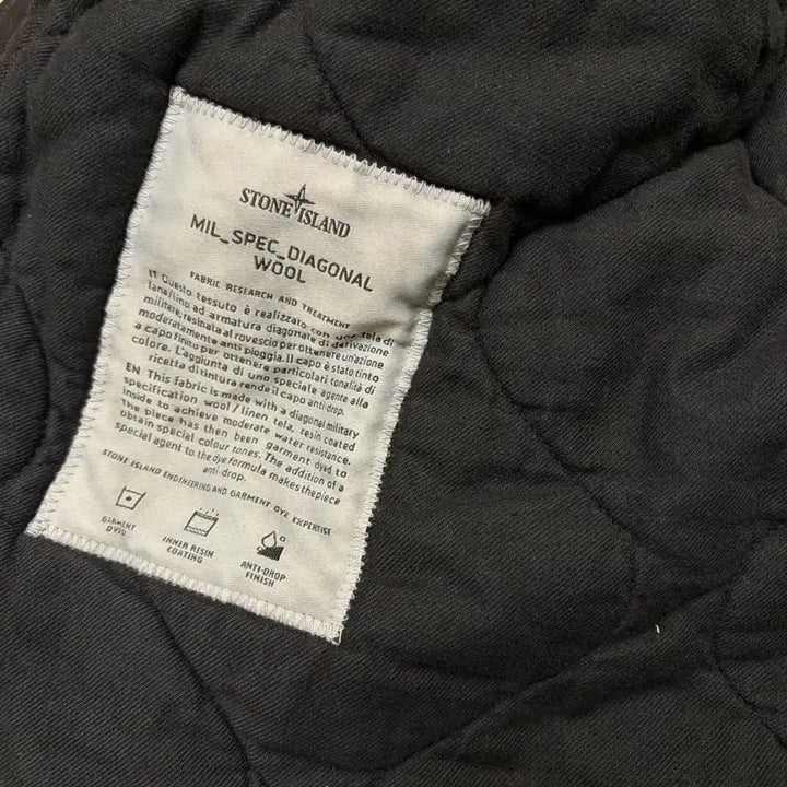 [BUNJANG] Stone Island MIL SPEC_DIAGONAL WOOL Jacket / 스톤아일랜드 aw11 MIL SPEC_DIAGONAL WOOL jacke
