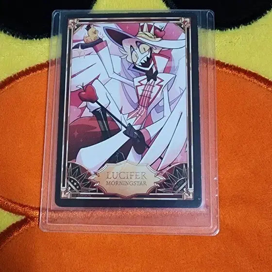 [BUNJANG] Hazbin Hotel Lucifer Trading Card - First Edition / 해즈빈 호텔 루시퍼 트레이딩 카드