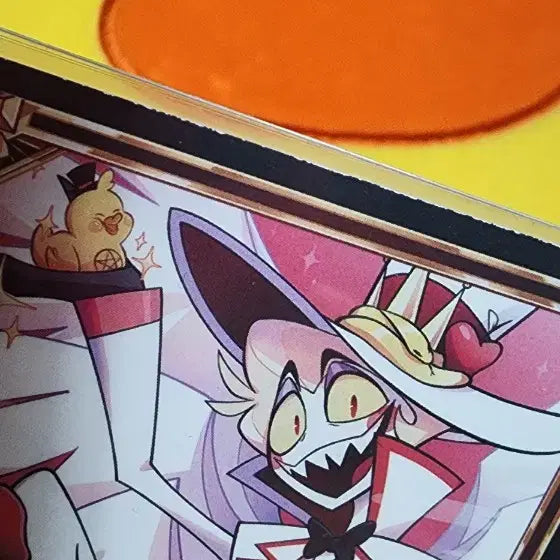 [BUNJANG] Hazbin Hotel Lucifer Trading Card - First Edition / 해즈빈 호텔 루시퍼 트레이딩 카드