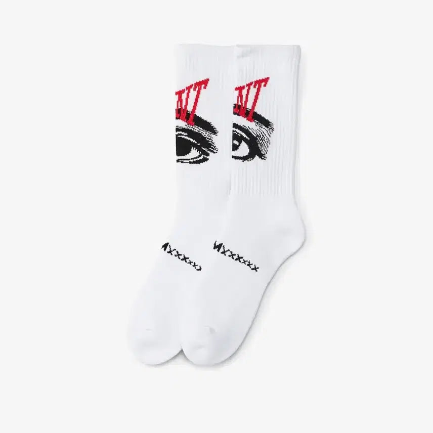 [BUNJANG] Saint Michael Socks White / 세인트 미카엘 양말 화이트