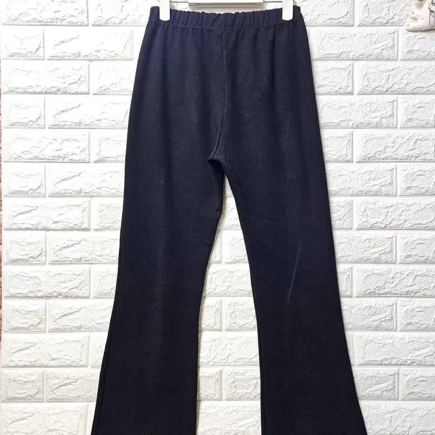 [BUNJANG] Black Bootcut Training Pants / 부츠컷 트레이닝 바지