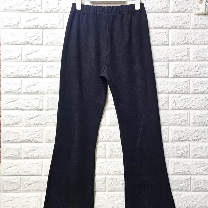 [BUNJANG] Black Bootcut Training Pants / 부츠컷 트레이닝 바지