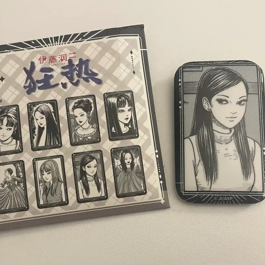 [BUNJANG] Junji Ito Tomie Can Badge / 이토준지 토미에 캔뱃지