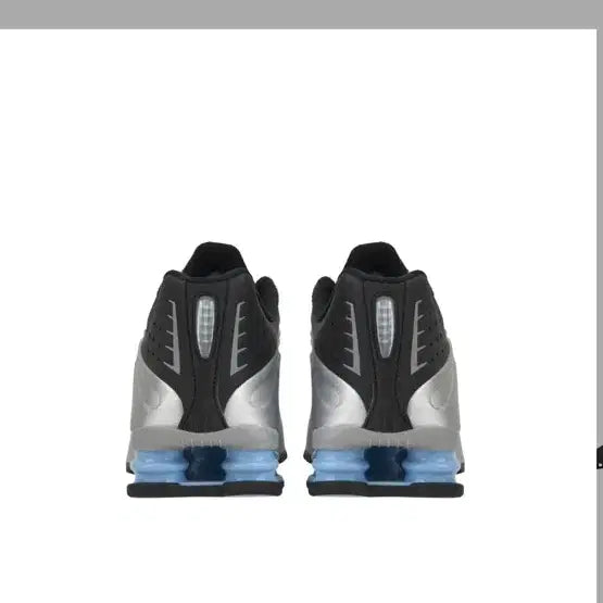 [BUNJANG] Nike Shox R4 Metallic Silver Black Sneakers / 나이키 샥스 R4 메탈릭 실버 블랙