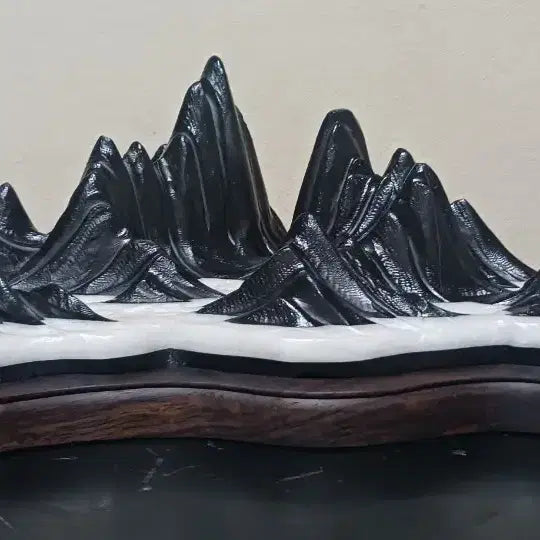 [BUNJANG] Chinese Dragon Stone Landscape Stone / 수석(중국 용석 산수경 가공석)