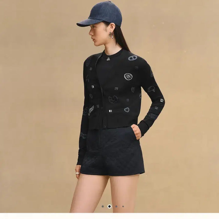 [BUNJANG] Hermes Candy Libris Black Cardigan / Hermes 에르메스 Candy Libris 블랙 가디건 새상품