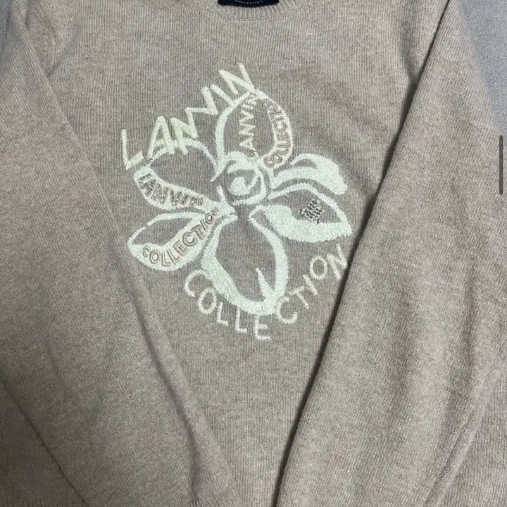 [BUNJANG] Lanvin Cashmere Embroidered Knit Sweater / 랑방 캐시미어 자수니트 시착제품-최종가