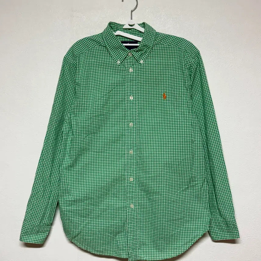 [BUNJANG] Polo Kids Gingham Check Shirt (14-16y) / 폴로 키즈 깅엄체크 셔츠 14-16y