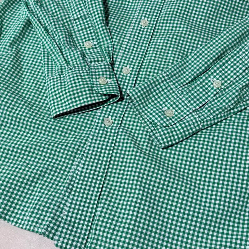 [BUNJANG] Polo Kids Gingham Check Shirt (14-16y) / 폴로 키즈 깅엄체크 셔츠 14-16y
