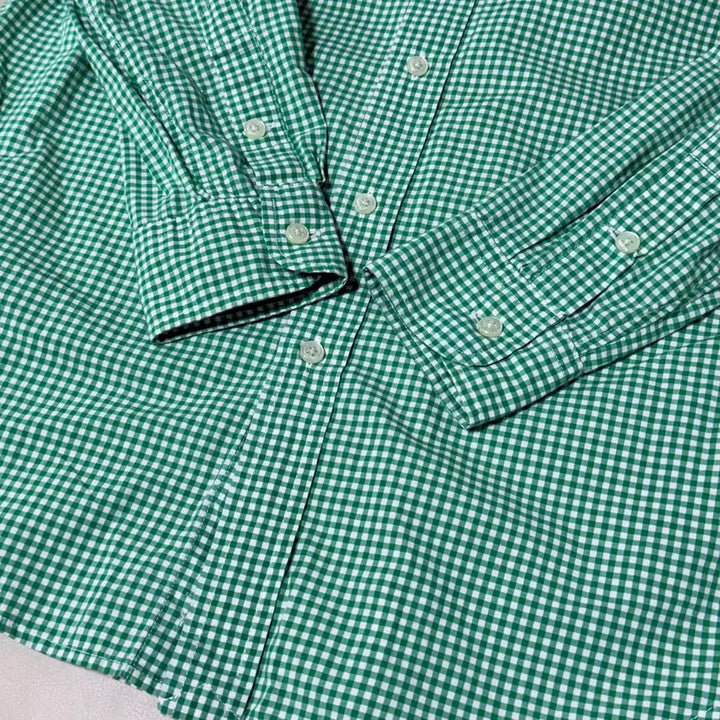 [BUNJANG] Polo Kids Gingham Check Shirt (14-16y) / 폴로 키즈 깅엄체크 셔츠 14-16y