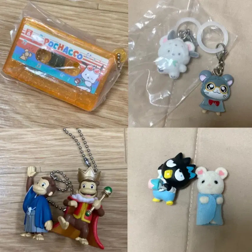 [BUNJANG] Mejirushi Figure and Sylvanian Families Bundle Set / 일본 메지루시 키링 & 피규어 & 실바니안