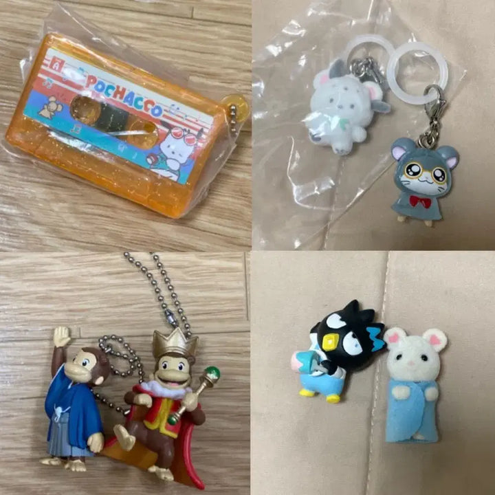 [BUNJANG] Mejirushi Figure and Sylvanian Families Bundle Set / 일본 메지루시 키링 & 피규어 & 실바니안