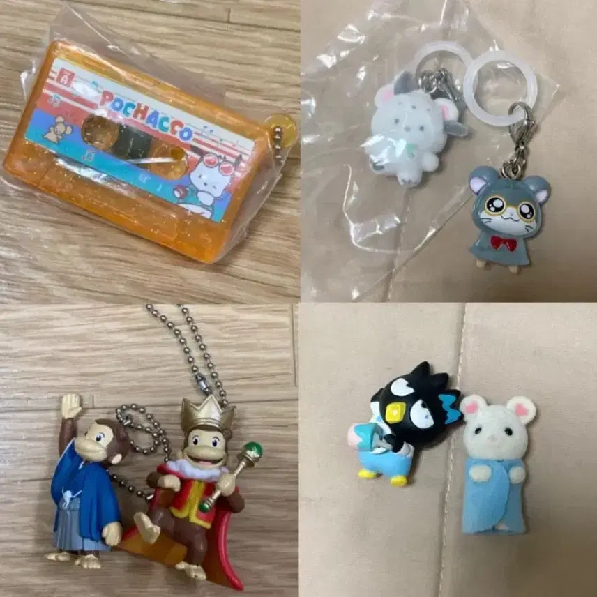 [BUNJANG] Mejirushi Figure and Sylvanian Families Bundle Set / 일본 메지루시 키링 & 피규어 & 실바니안