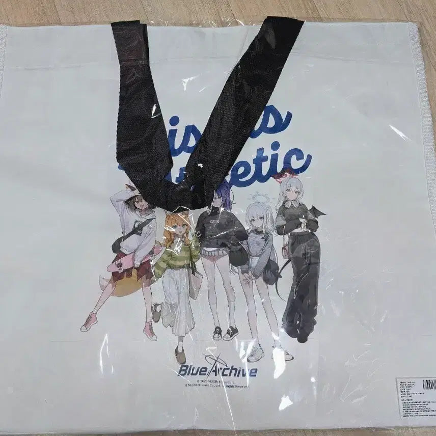 [BUNJANG] Blue Archive Musinsa Taplin Bag / 블루아카이브 무신사 타포린백