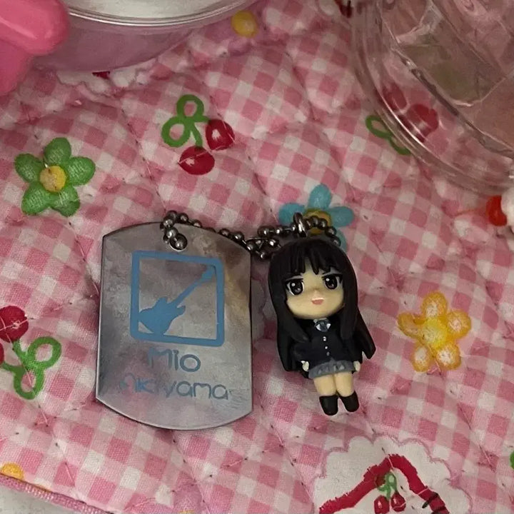 [BUNJANG] K-On! Mio Akiyama Mini Mascot Ballchain Keyring Strap / 케이온 미오 케이온 미니 마스코트 볼체인 키링 스트랩 미소녀 초소형