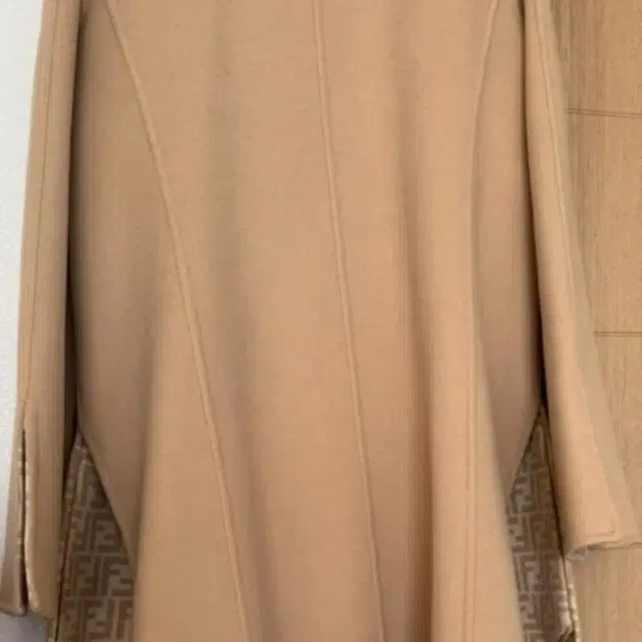 [BUNJANG] Fendi FF Logo Long Coat / Fendi FF 로고 스카프 롱코트