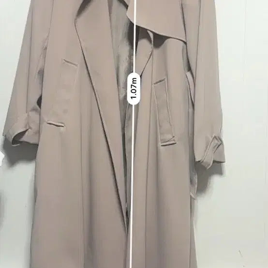 [BUNJANG] Beige Trench Coat / 베이지 트렌치 코트