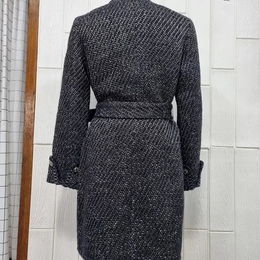 [BUNJANG] Missaly Tweed One-Piece Coat M / Missaly  트위드 원피스 코트 M