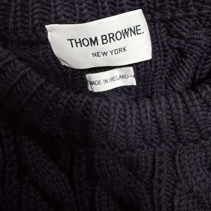 [BUNJANG] RWB Merino Knit / 톰브라운 사이드 RWB 케이블 스티치 메리노 울 스프라이트 풀오버 니트