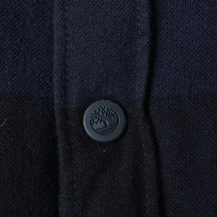 [BUNJANG] Timberland Check Windbreaker Jacket / (L-2XL) 팀버랜드 집업 바람막이 점퍼자켓 체크 네이비-174EE